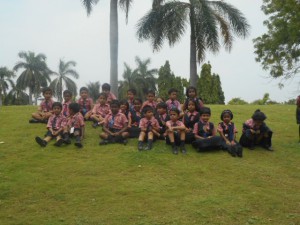 Class I Students Field Trip to Sanjeevaiah Park