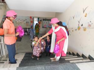 Welcoming the Children after summer vacation 2018 - 19